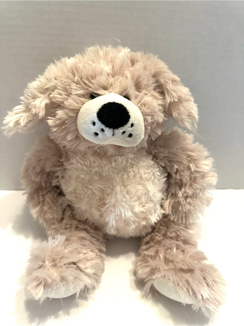 GANZ Lil Bellifuls Golden Retriever Beige Plush Puppy Stuffed Animal